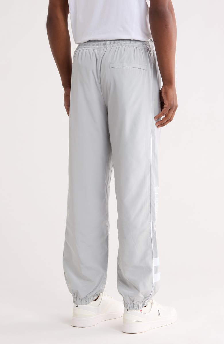 Lacoste Water Resistant Athletic Pants, Alternate, color, Nimbus/White