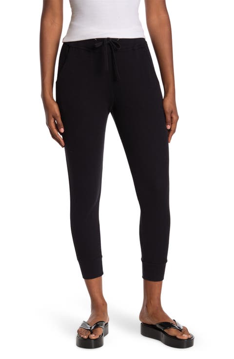 thermal Knit Drawstring Joggers