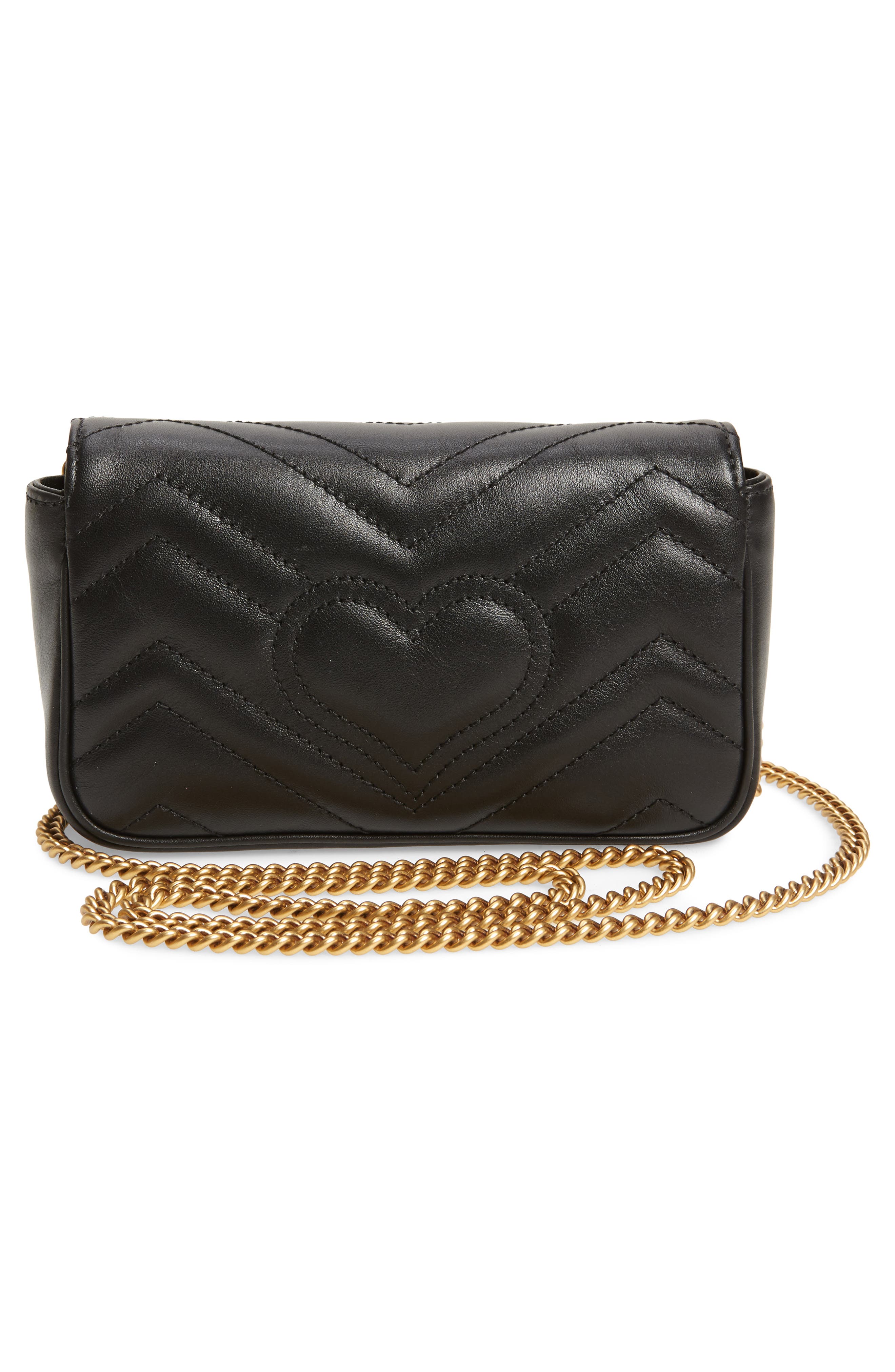 Gucci GG Matelassé Leather Shoulder Bag, Alternate, color, 