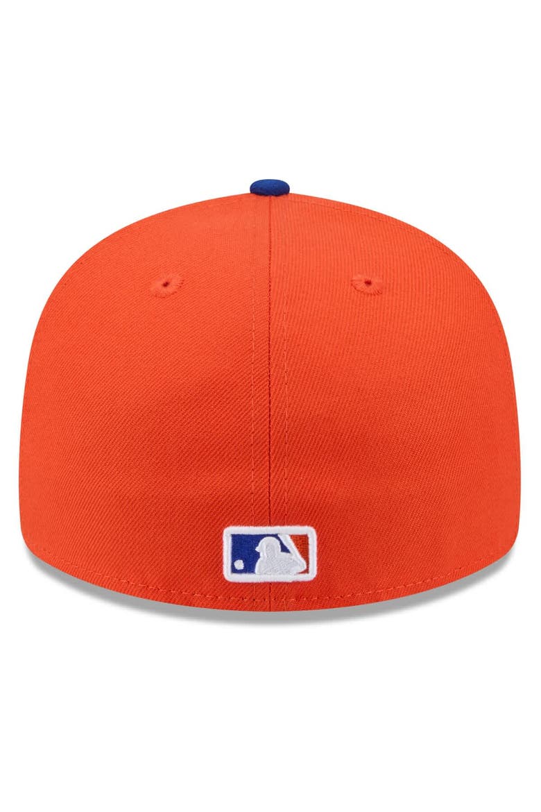 Men's New Era  Orange/Royal New York Mets 2026 Spring Training 59FIFTY Fitted Hat, Alternate, color, Orange