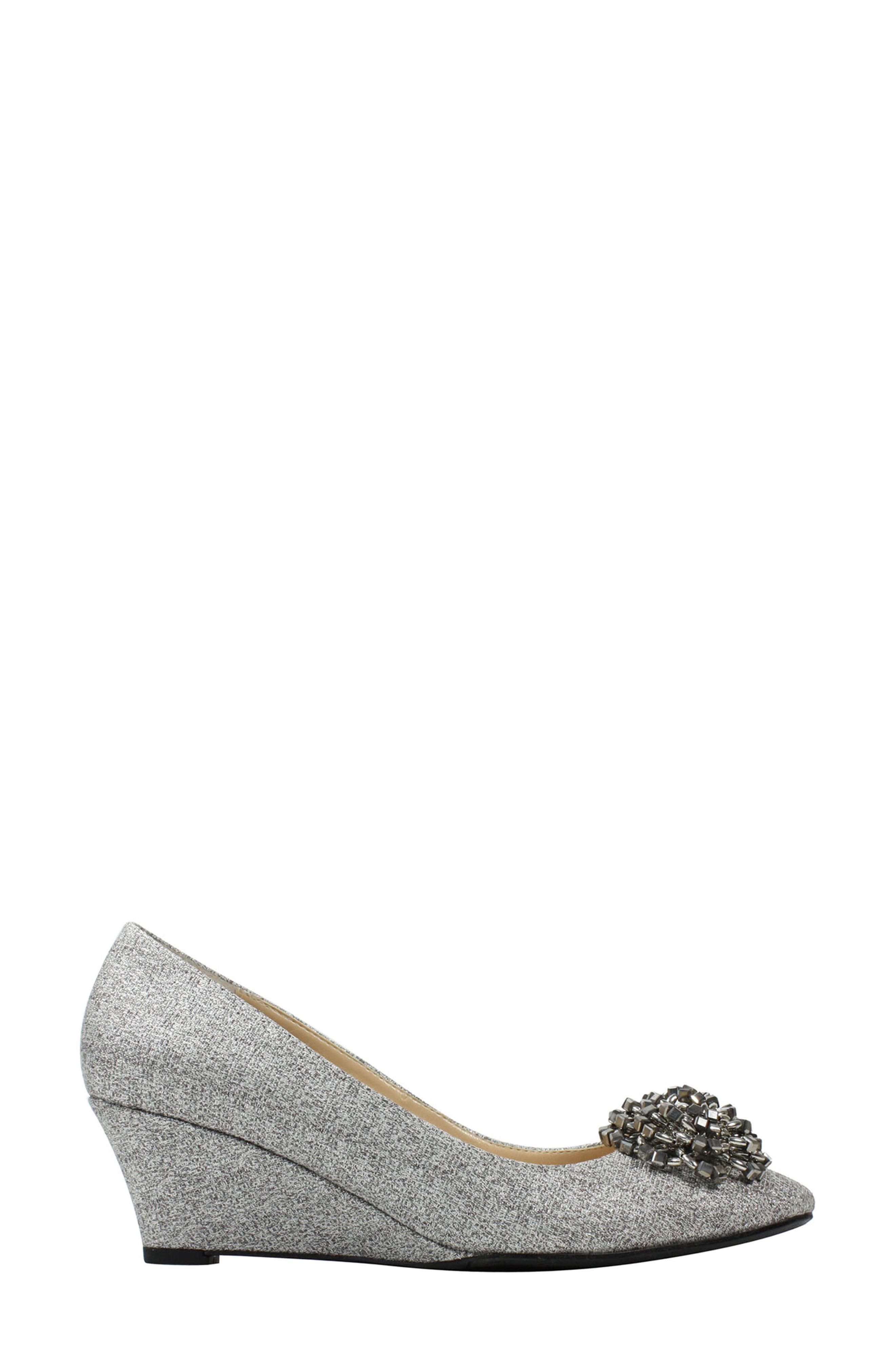 Eloisa Wedge, Alternate, color, PEWTER