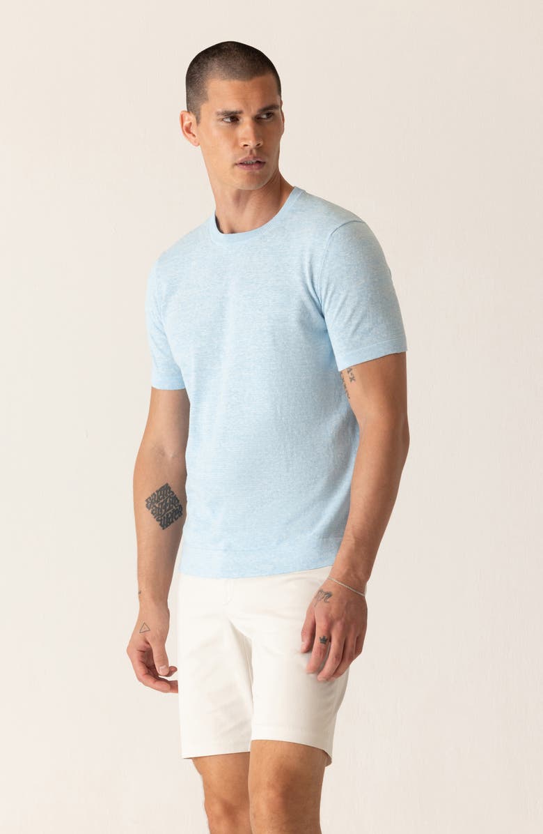 DEKE Modern Knit T-Shirt, Alternate, color, Ice Water