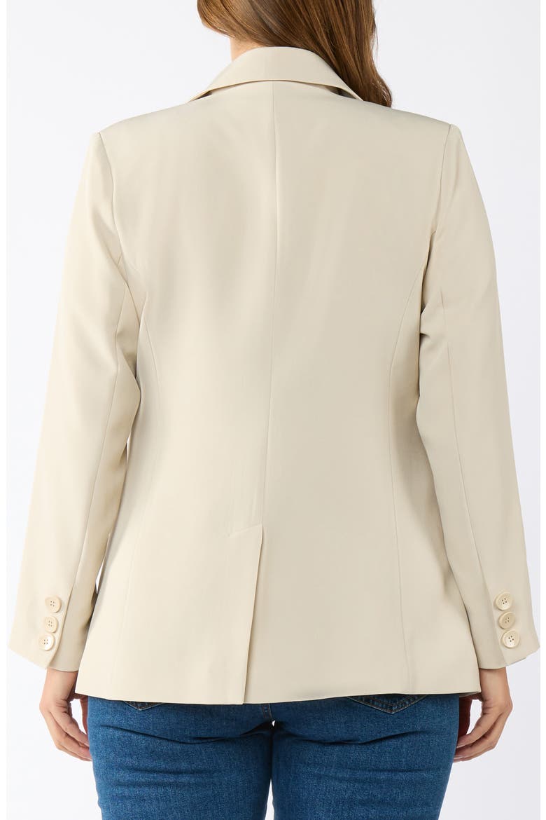 Sophie Double Breasted Jacket, Alternate, color, BEIGE