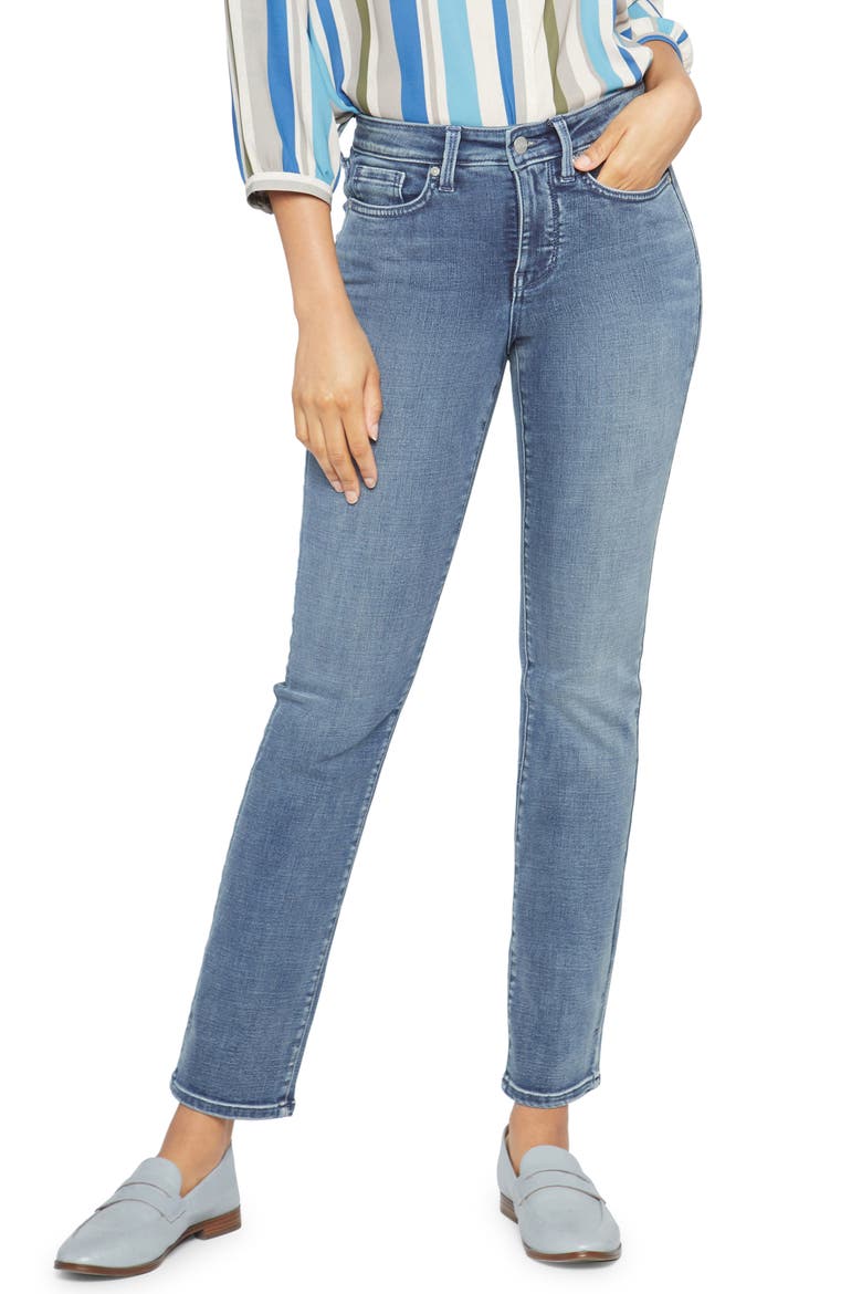Sheri Slim Straight Leg Jeans, Main, color, PLAYLIST