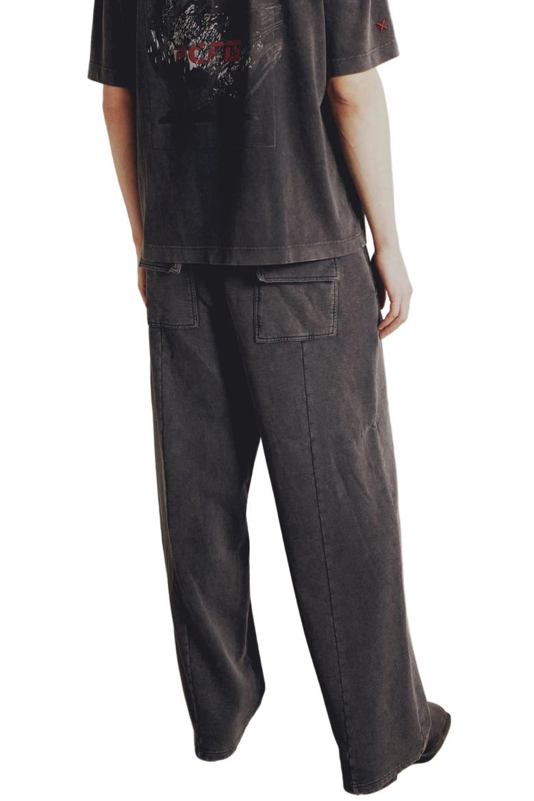 Pure Cotton Your *Itch Acid Wash Pant, Alternate, color, Black