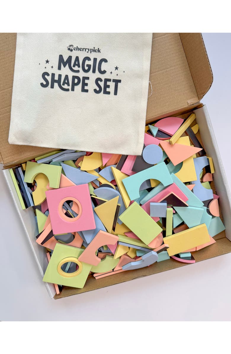 Cherrypick Soft Foam Magnetic Magic Shape Set, Alternate, color, Multicolor