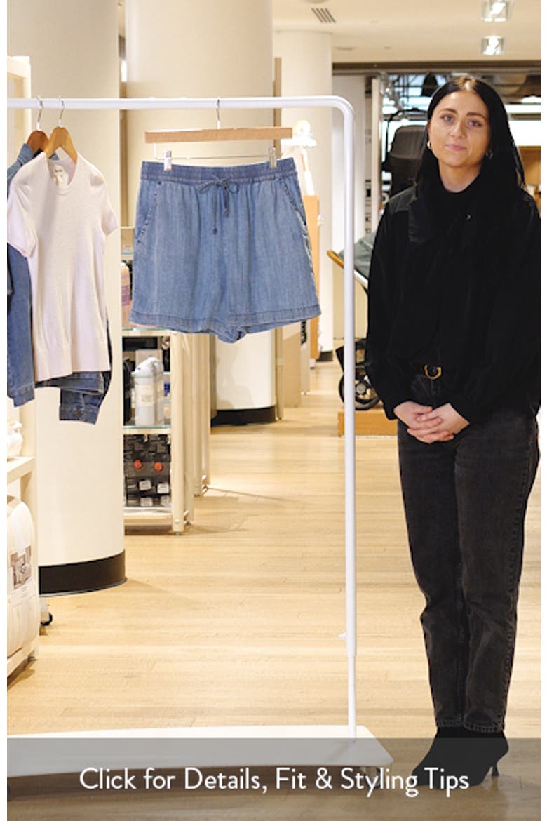 Toney Tie Waist Chambray Shorts video