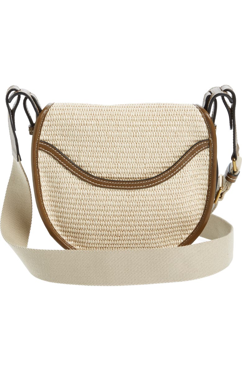 Isabel Marant Botsy Woven Raffia Crossbody Bag, Alternate, color,
