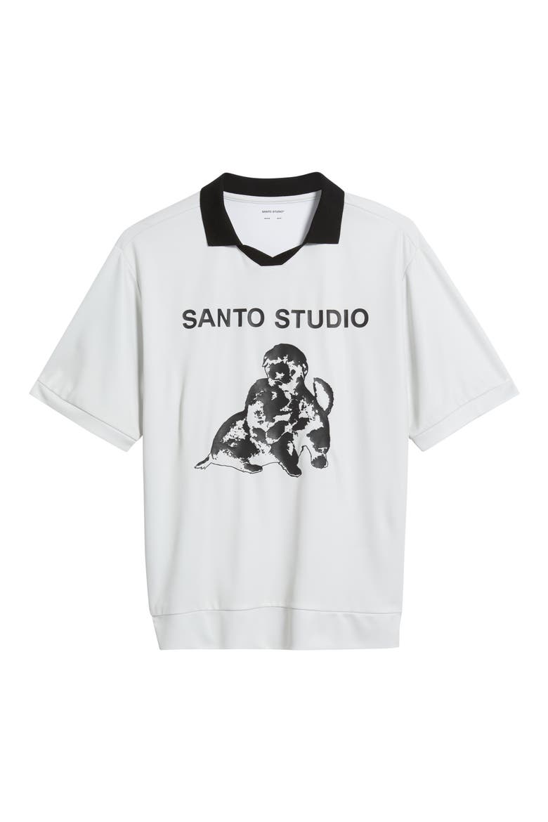 Thugs Need Hugs Graphic Jersey, Alternate, color, CREAM
