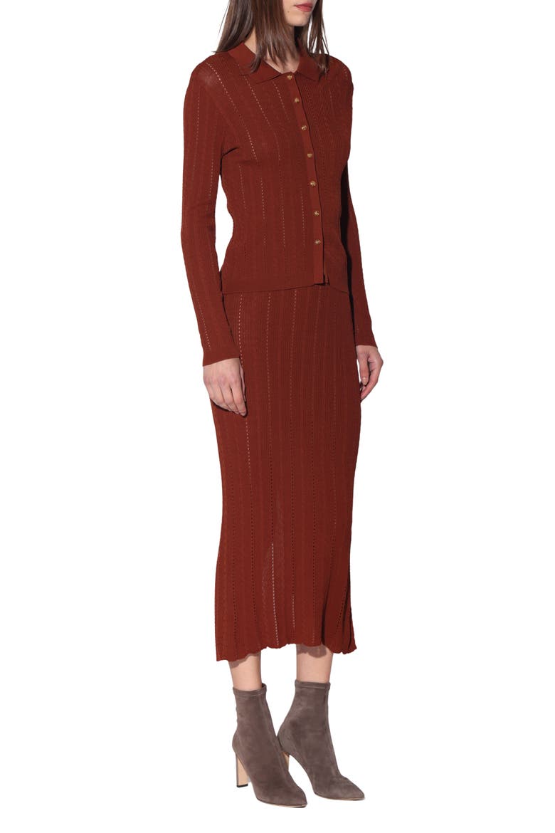 Pippa Cardigan, Alternate, color, TERRACOTTA