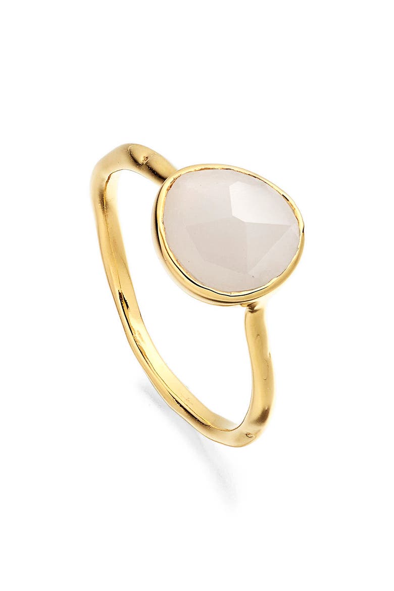 MV Siren™ Stone Ring, Main, color, GOLD/ MOONSTONE