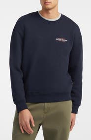 GUESS JEANS Organic Cotton Blend Graphic Sweatshirt