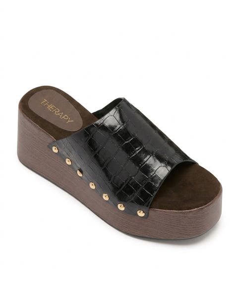 Imani Round Toe Imani Platform Clog
