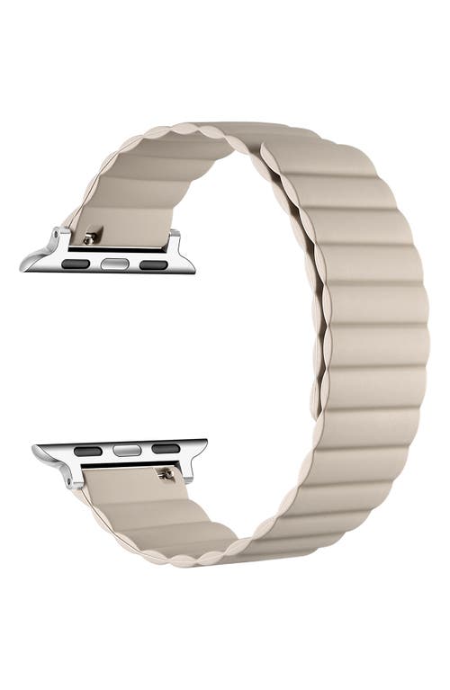 The Posh Tech Silicone Apple Watch® Watchband In Brown