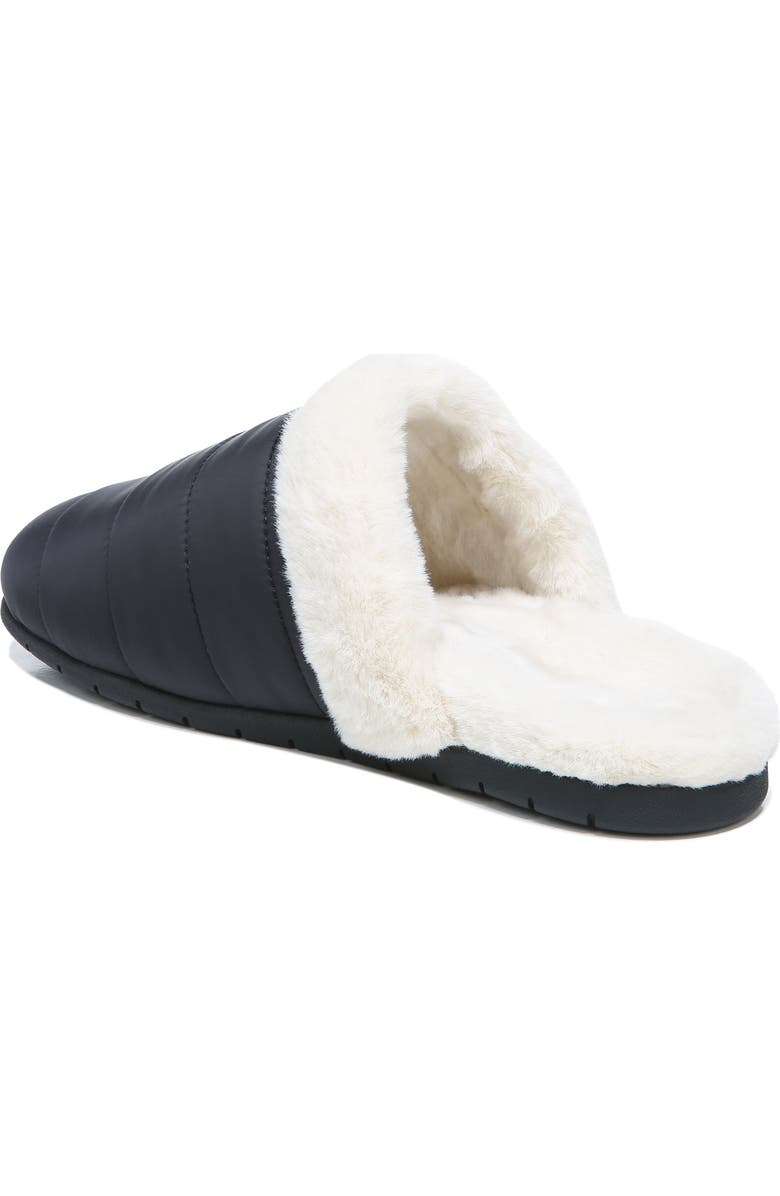Vionic Josephine Quilted Faux Fur Lined Slipper, Alternate, color,