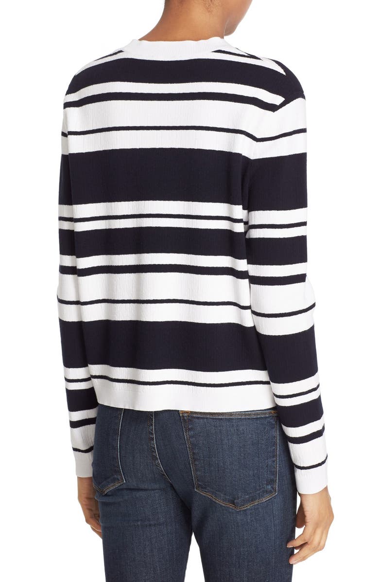 FRAME 'Le Crew' Stripe Sweater, Alternate, color,