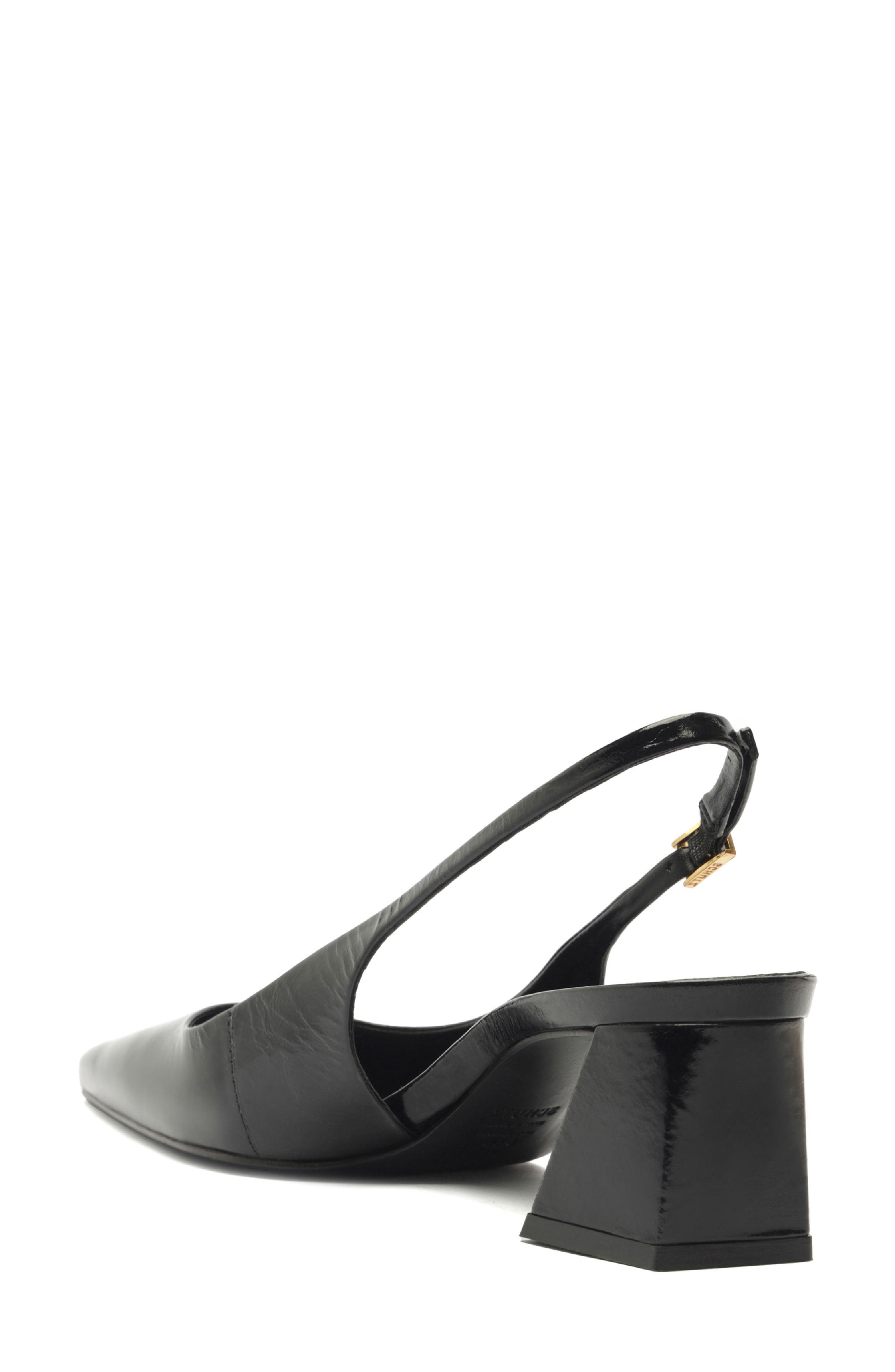 Schutz Rhonda Mid Slingback Pointed Toe Pump, Alternate, color, 