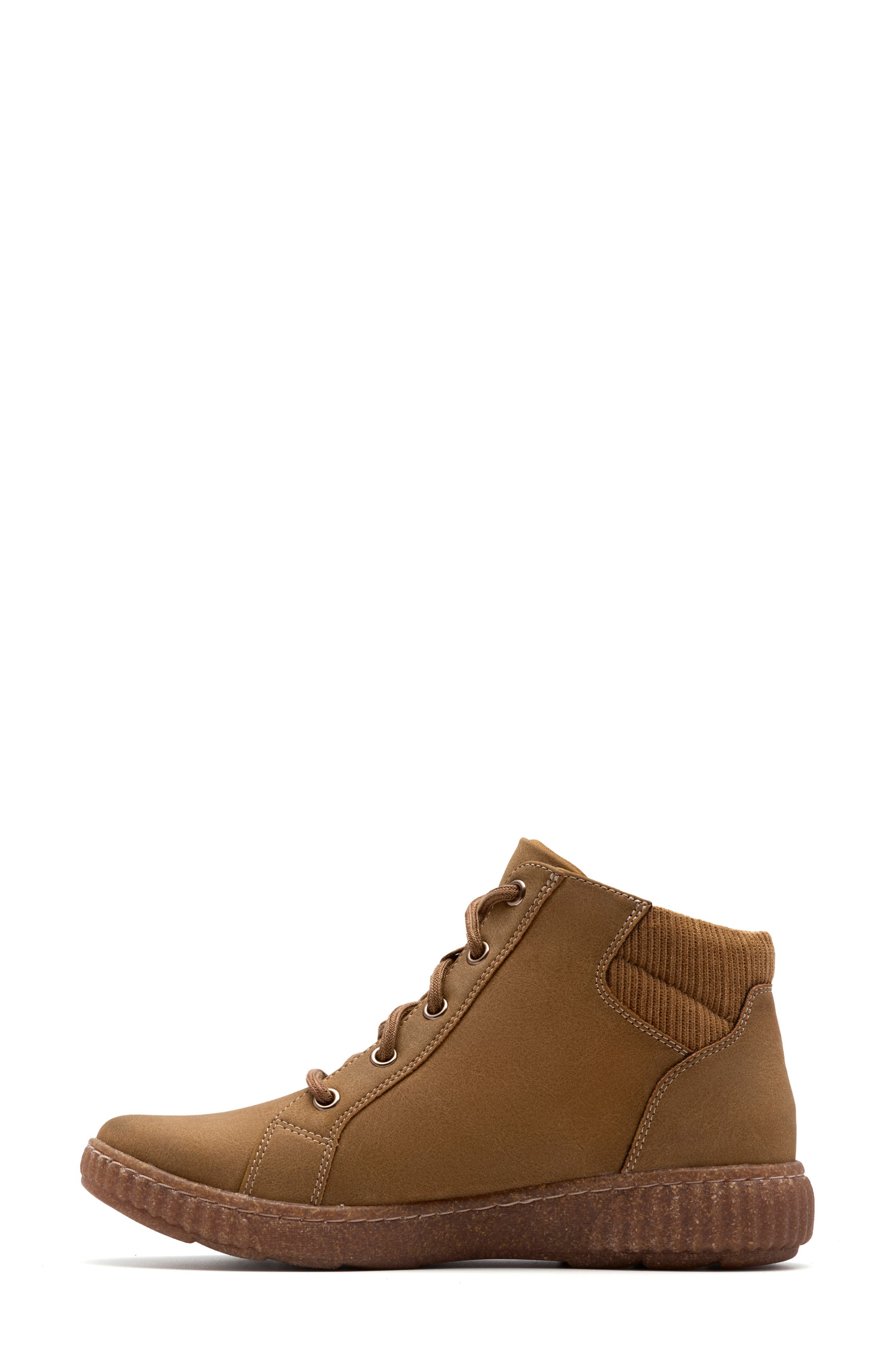 Clarks<sup>®</sup> Caroline Karli Boot, Alternate, color, Mushroom Nubuck