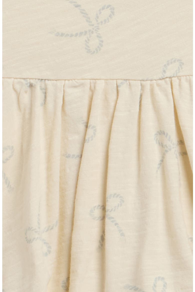 Lea Sailor Bow Sleeveless Dress, Alternate, color, NATURAL