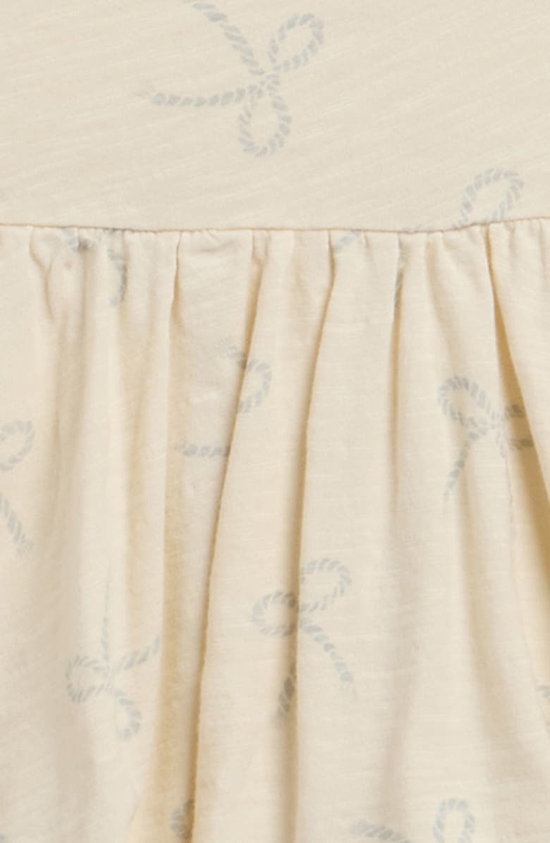 Rylee + Cru Lea Sailor Bow Sleeveless Dress, Alternate, color, Natural