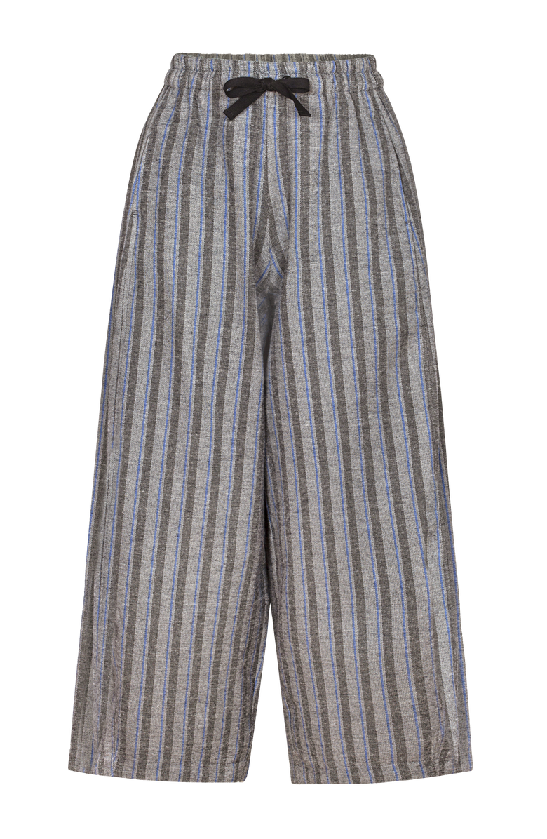 Untitled in Motion Yamina Wide Leg Elastic Waistband Pant, Main, color, Patti Stripe