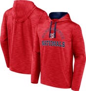 FANATICS Men's Fanatics Red Washington Nationals Seven Games Pullover Hoodie