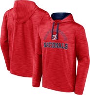 FANATICS Men's Fanatics Red Washington Nationals Seven Games Pullover Hoodie