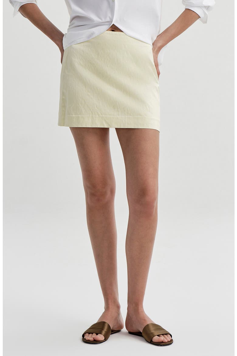 Petra Miniskirt, Main, color, LIGHT CANARY