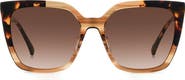 Kate Spade marlowe 55mm gradient square sunglasses