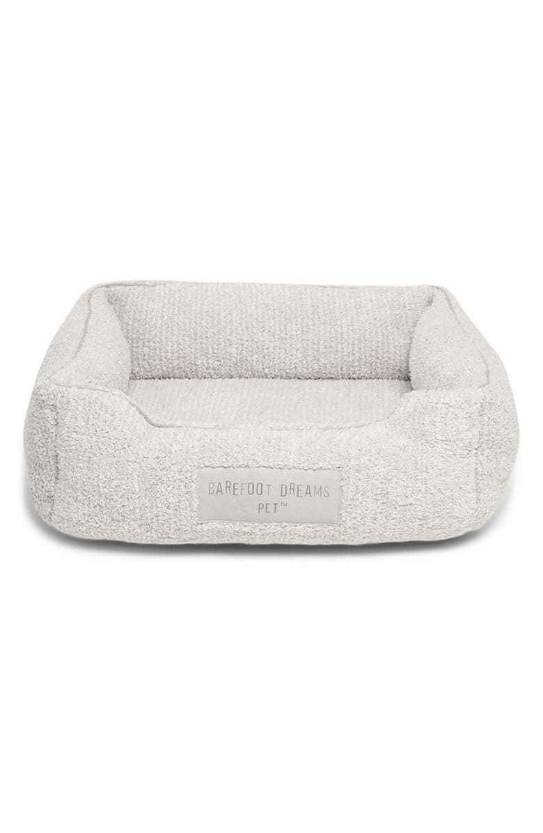 Barefoot Dreams<sup>®</sup> CozyChic<sup>®</sup> Pet Bed, Main, color, Pearl-Silver
