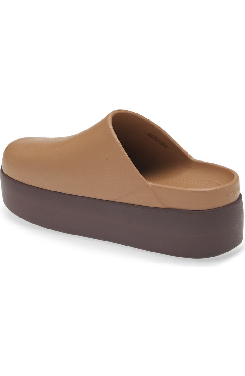 CROCS Dylan Platform Clog, Alternate, color, Sepia
