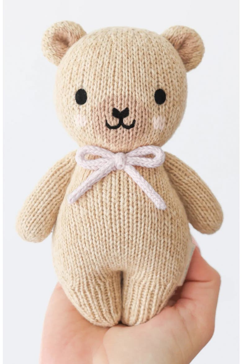 Baby Honey Bear Stuffed Animal, Alternate, color, LAVENDAR