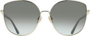 FERRAGAMO 60mm Gradient Round Sunglasses