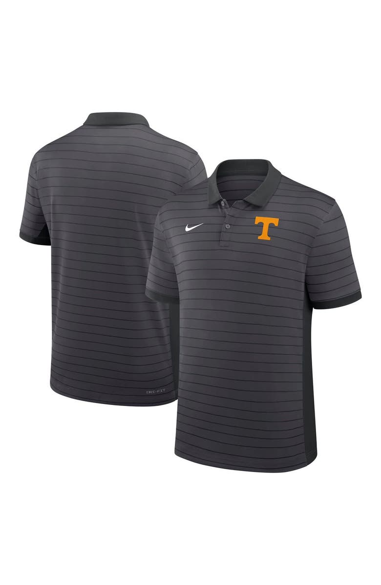 Nike Men's Nike Gray Tennessee Volunteers 2025 Early Season Coaches Sideline Victory Stripe Performance Polo, Alternate, color, Gray