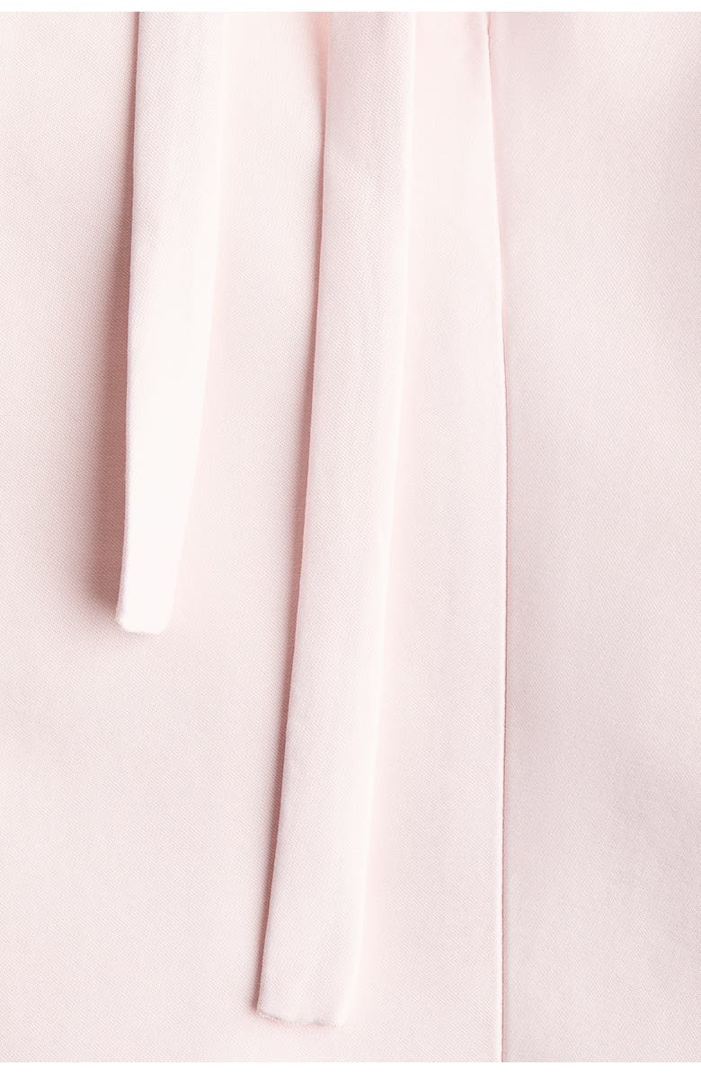 H&M Tie-front Jacket, Alternate, color, Powder Pink