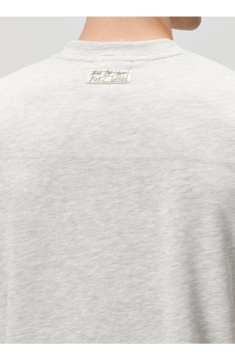 PCFG Cotton Tshirt With Emboss Print, Alternate, color, Grey