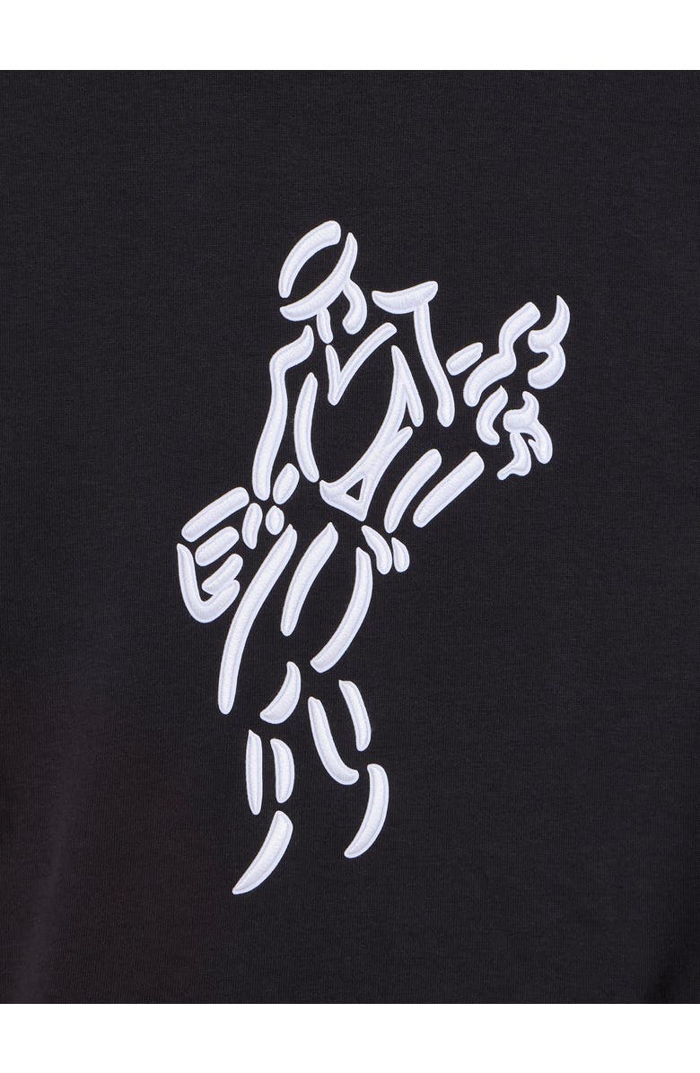 ASHWORTH GOLF Golfman Satin Stitch Crew, Alternate, color, Black