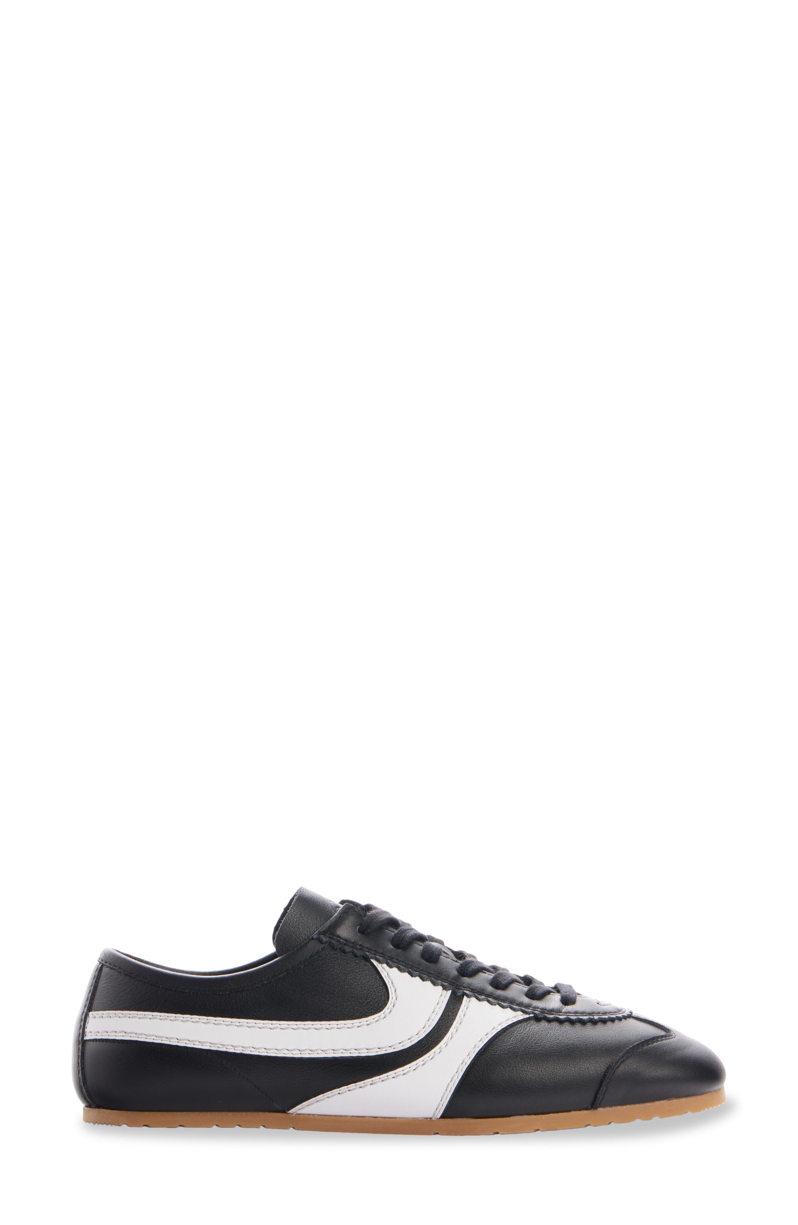 Dries Van Noten Leather Sneaker, Alternate, color, 