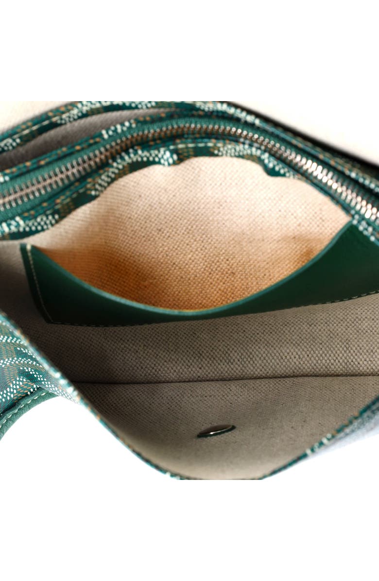 Pre-Owned Goyard Plumet Clutch Wallet Coated Canvas, Alternate, color,