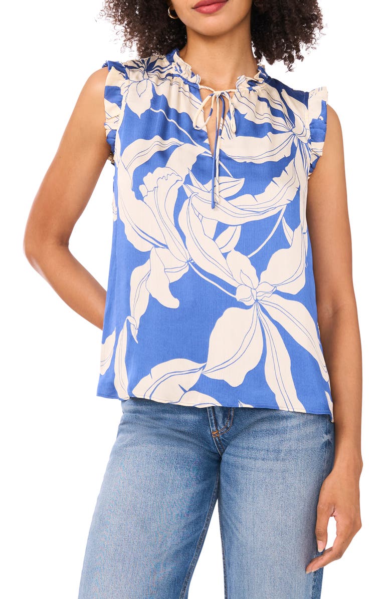 Parker The Jenna Print Top, Main, color, Jbs Denim
