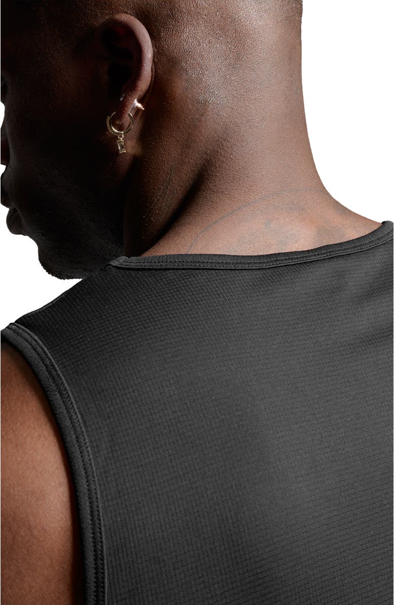 2XU Aero Tank, Alternate, color, Black/Silver Reflective