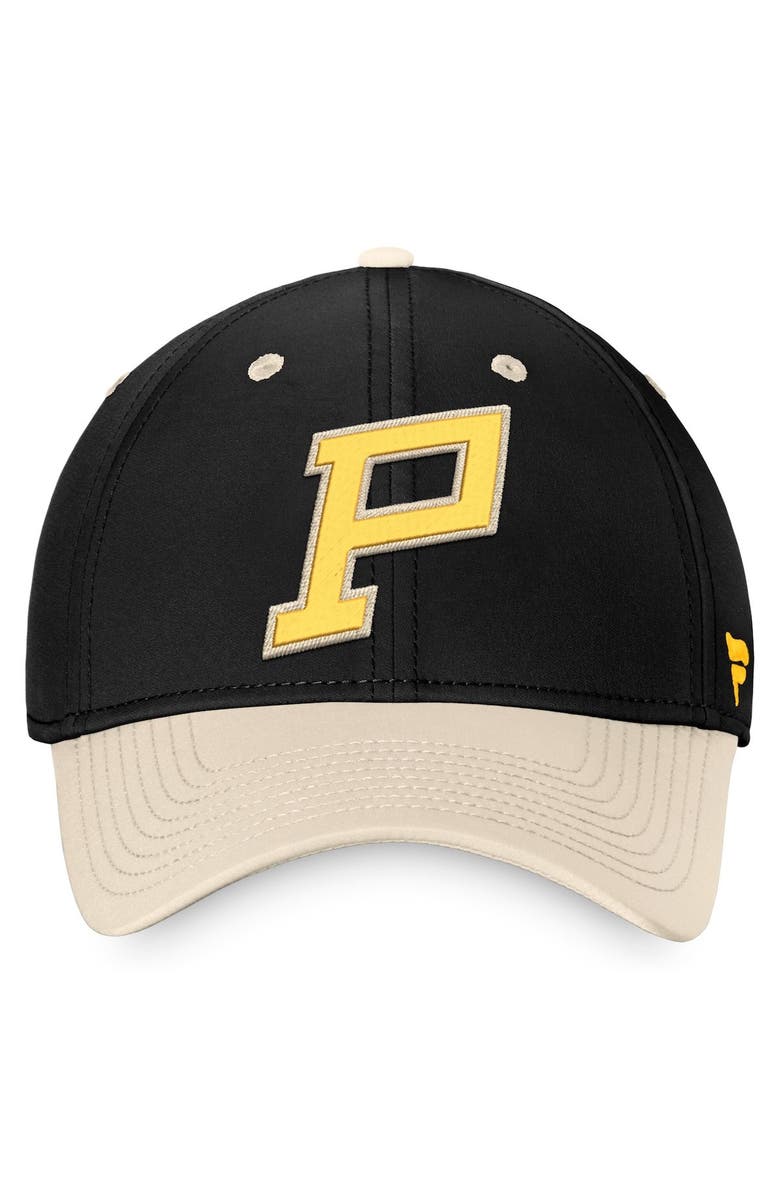 FANATICS Men's Fanatics Branded  Black/Cream Pittsburgh Penguins 2023 NHL Winter Classic Flex Hat, Alternate, color, 