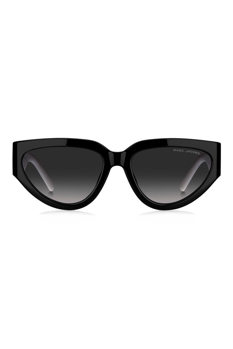57mm Cat Eye Sunglasses, Main, color, 080S-9O