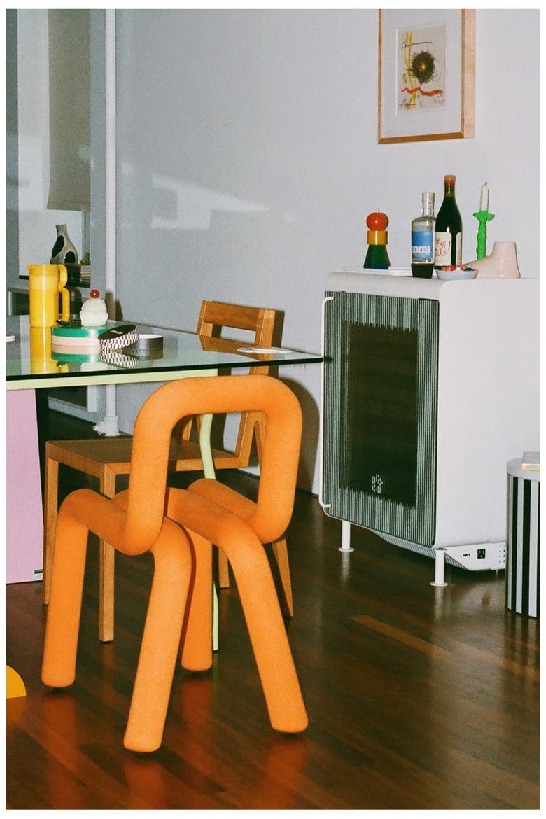Super Smart Beverage Fridge, Alternate, color, YELLOW