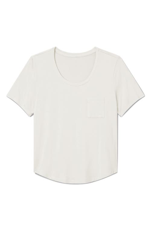 Tommy John Second Skin Sleep Pocket T-shirt In White