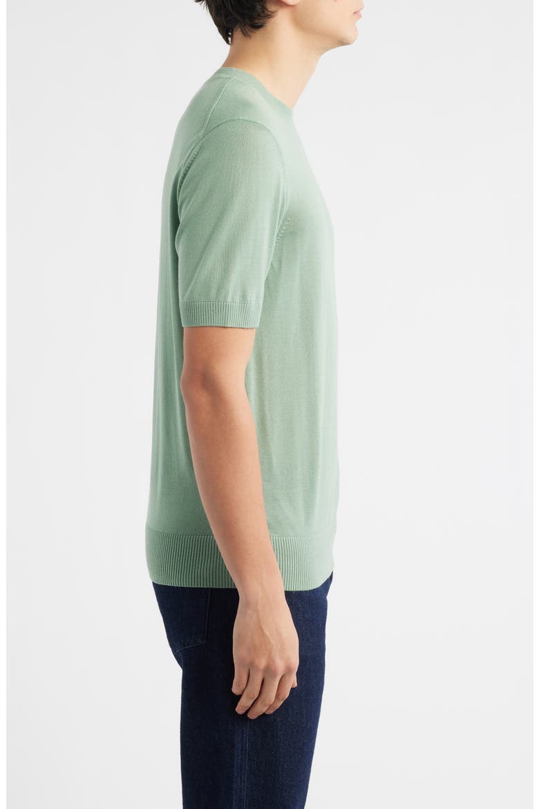 Umauro Wool Knit T-Shirt, Alternate, color, OPEN GREEN