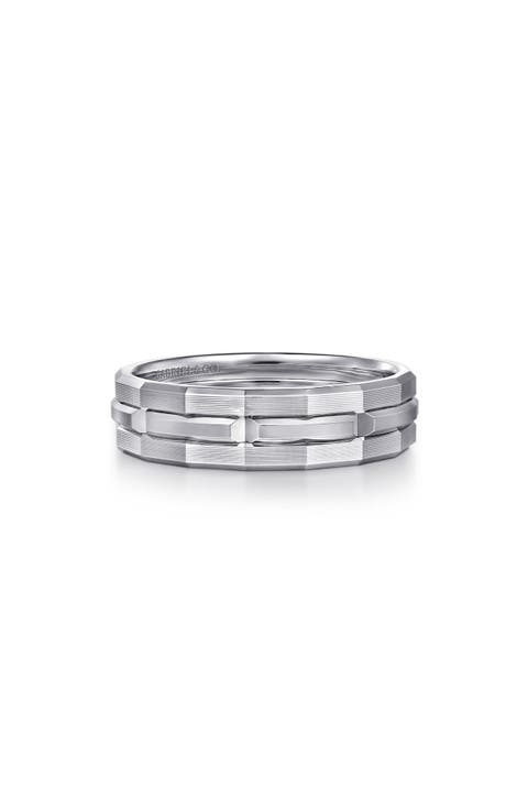 Contemporary Sterling Silver Ring
