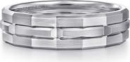Gabriel & Co. Contemporary Sterling Silver Ring