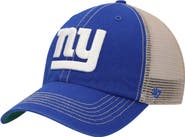 '47 Men's '47 Royal/Natural New York Giants Trawler Trucker Clean Up Snapback Hat