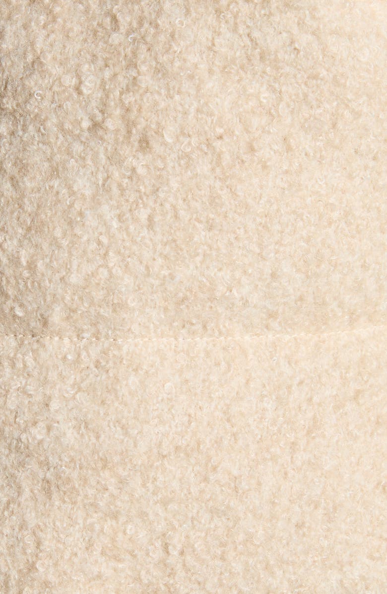 Moncler Serinde Bouclé & Quilted Down Jacket, Alternate, color, 